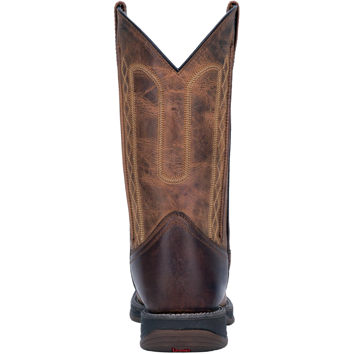 Laredo Men's Brown Bennett Square Toe Boot 7454 4 Laredo Men's Brown Bennett Square Toe Boot 7454 - Image 4