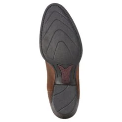 Ariat Men’s Heritage Western R Toe Distressed Brown Boots 10002204 -Ariat Boot Shop 10002204 sole