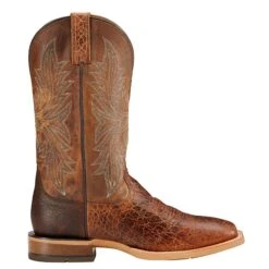 Ariat Men's Cowhand Adobe Clay & Taupe Leather Western Boots 10017381 -Ariat Boot Shop 10017381 side