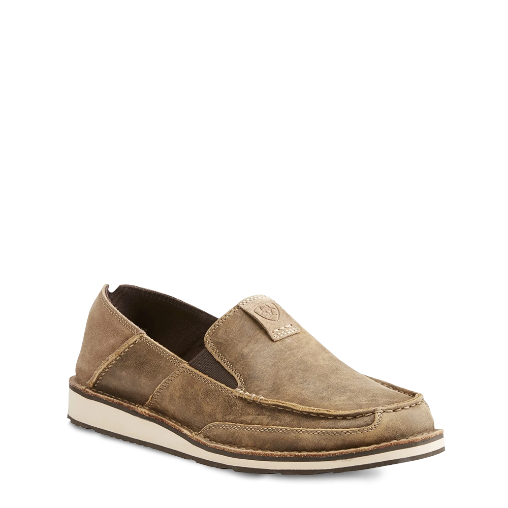 Ariat Men's Cruiser Bomber Brown Slip-On Shoes 10023210 1 Ariat Men's Cruiser Bomber Brown Slip-On Shoes 10023210