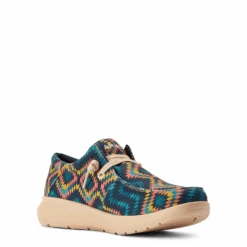 Ariat® Men's Hilo Stretch Lace Blue Aztec Slip On Shoes 10042502 -Ariat Boot Shop 10042502b