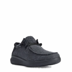 Ariat Men's Hilo Stretch Lace Heathered Smoke & Black Slip On Shoes 10042504