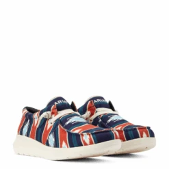 Ariat® Men's Hilo Flex Chimayo Cristo Navy Slip On Shoes 10042581 -Ariat Boot Shop 10042581b