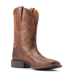 Ariat Men's Sport Big Country Brown Western Boots 10044561 -Ariat Boot Shop 10044561 medial