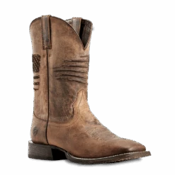 Ariat® Men's Circuit Patriot Weathered Tan Boots 10029699