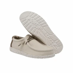 Hey Dude® Men's Wally Stretch Ivory Shoes 110380112 -Ariat Boot Shop 110380112b