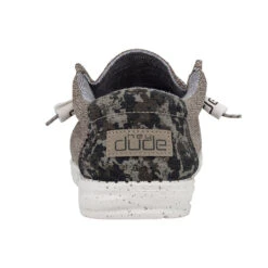 Hey Dude Men's Wally Stretch Sand Dune Camo Shoes 110380583 11 Hey Dude Men's Wally Stretch Sand Dune Camo Shoes 110380583 -Ariat Boot Shop 110380583 WALLY STRETCH SAND DUNE CAMO 5