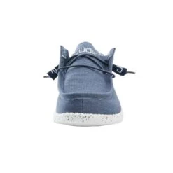 Hey Dude Men's Wally Stretch Blue Shoes 110382600 -Ariat Boot Shop 110382600 WALLY STRETCH BLUE 04
