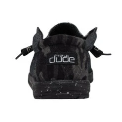 Hey Dude Men's Wally Stretch Midnight Bunker Shoes 110384770 -Ariat Boot Shop 110384770 WALLY STRETCH MIDNIGHT BUNKER 5