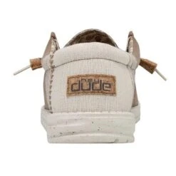 Hey Dude Men's Wally Linen Natural Clay Slip On Shoe 110793298 -Ariat Boot Shop 110793298 4