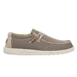 Hey Dude Men's Wally Eco Sox Desert Brown Slip On Shoes 112471581 -Ariat Boot Shop 112471581 WALLY ECO SOX DESERT BROWN LEFT 11