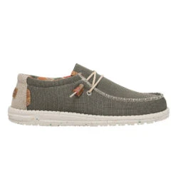 Hey Dude Men's Wally Eco Sox Algae Slip On Shoes 112478354 -Ariat Boot Shop 112478354 WALLY ECO SOX ALGAE LEFT 11