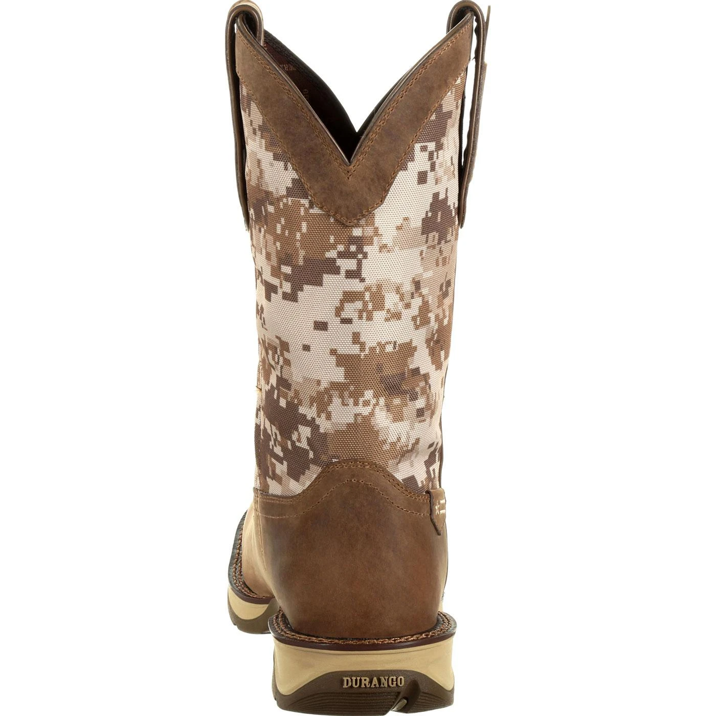 Durango Men's Rebel Desert Camo Dusty Brown Square Toe Boots DDB0166 4 Durango Men's Rebel Desert Camo Dusty Brown Square Toe Boots DDB0166 - Image 4