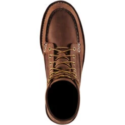 Danner Men's Bull Run Moc Toe 6" Tobacco Work Boots 15573 -Ariat Boot Shop 15573 T