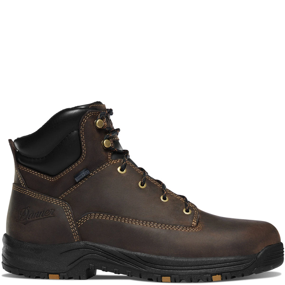 Danner Men's Caliper 6" Aluminum Toe Brown Boots 19453 4 Danner Men's Caliper 6" Aluminum Toe Brown Boots 19453 - Image 4
