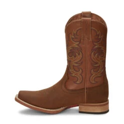 Justin Men's Cowman Cognac Brown Western Boots 7314 -Ariat Boot Shop 2000292197 235 P3
