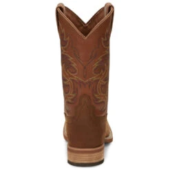 Justin Men's Cowman Cognac Brown Western Boots 7314 -Ariat Boot Shop 2000292197 235 P4
