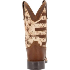 Durango Men's Brown Flag Pattern 11" Western Boots DDB0397 -Ariat Boot Shop 20210623094852 ee6d154f me