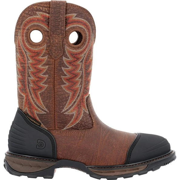 Durango® Men's 11" Burlywood Brown Western Work Boots DDB0425 4 Durango® Men's 11" Burlywood Brown Western Work Boots DDB0425 - Image 4