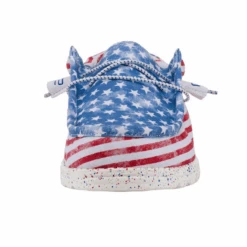Hey Dude® Men's Wally Patriotic Stars & Stripes Casual Shoes 40001-9C8 -Ariat Boot Shop 40001 9C8 2