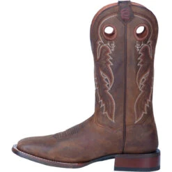Dan Post Men's Abram Tan Square Toe Western Boots DP4562 -Ariat Boot Shop 4562 3