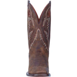 Dan Post Men's Abram Tan Square Toe Western Boots DP4562 -Ariat Boot Shop 4562 5