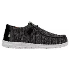 Hey Dude Men's Wally Sox Stitch Black Casual Shoes 40161-0YH 7 Hey Dude Men's Wally Sox Stitch Black Casual Shoes 40161-0YH -Ariat Boot Shop 51zfrbYTCkL. AC 11