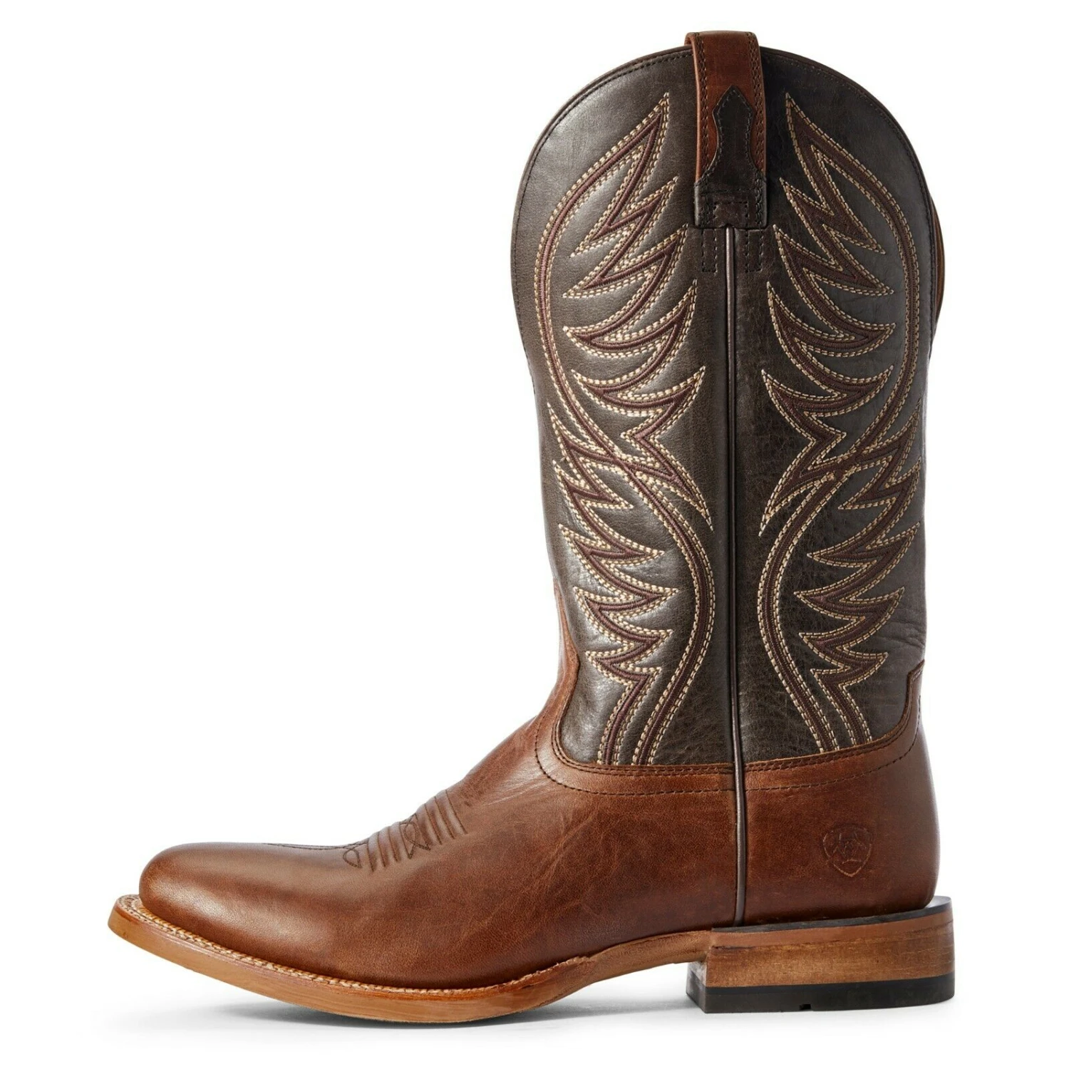 Ariat® Men's Red And Brown Slick Fork Performance Boots 10031477 4 Ariat® Men's Red And Brown Slick Fork Performance Boots 10031477 - Image 4