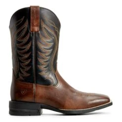 Ariat Men's Red Brown & Black AMOS Hand Stand Boot 10029689 -Ariat Boot Shop 57 3ab6f6d8 a310 4fd9 a637 256dedbdaf04