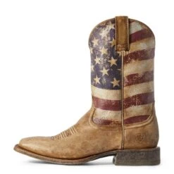 Ariat® Men's Distressed Brown And Flag Circuit Proud Boots 10031513 -Ariat Boot Shop 57 45cffbba c21c 4751 953c 62d7f18418be