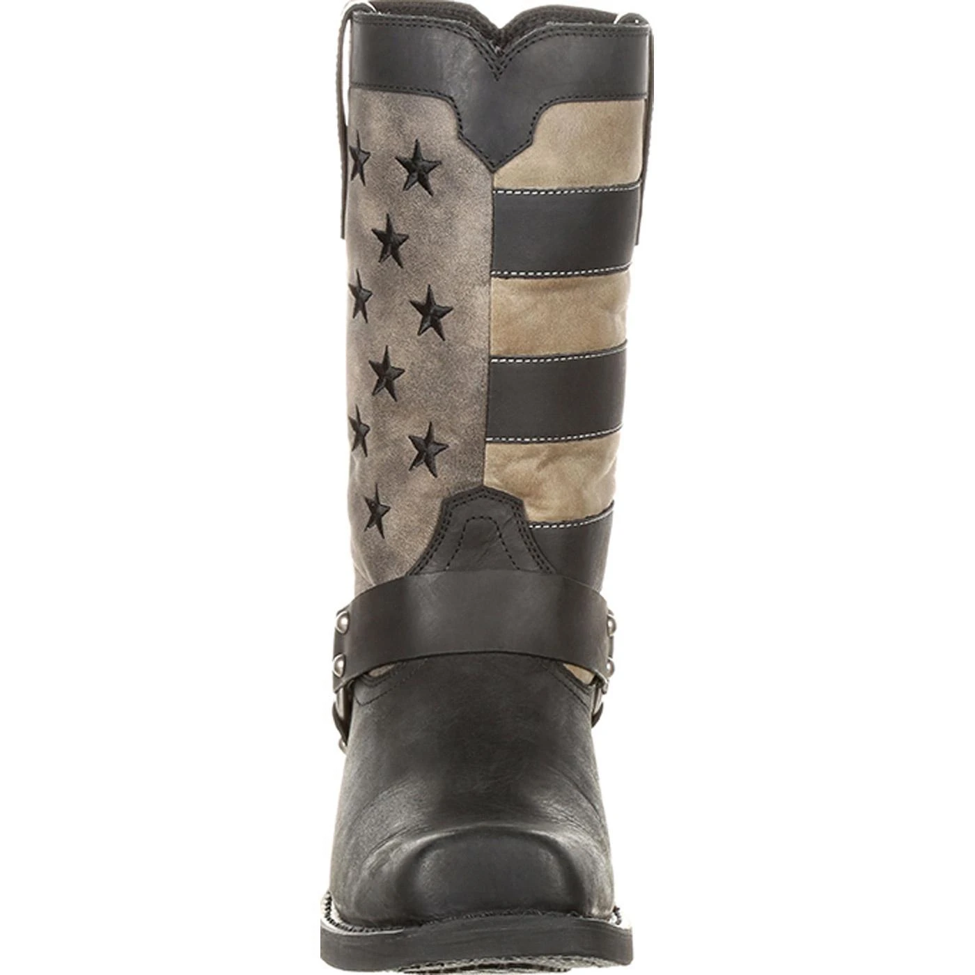 Durango Men's Patriotic Black Faded Flag & Harness Boot DDB0141 4 Durango Men's Patriotic Black Faded Flag & Harness Boot DDB0141 - Image 4