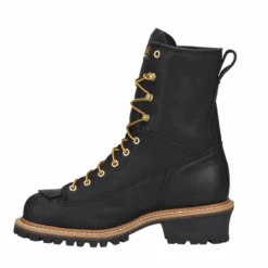 Carolina® Men's Black Spruce Logger 8" Waterproof Work Boots CA8825 -Ariat Boot Shop 57 a667bfd0 7419 405c a648 ef14b51d9c0e