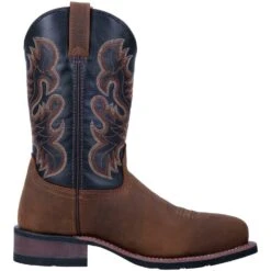 Laredo Men's Rockwell Distressed Brown & Black Square Toe Boots 69438 -Ariat Boot Shop 57 bbe9529f 4d12 493b 9d5e 1235415e84d3
