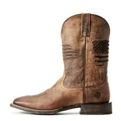 Ariat® Men's Circuit Patriot Weathered Tan Boots 10029699 -Ariat Boot Shop 57 c2834abb 0a66 45b5 94bb b418d0d9ca73