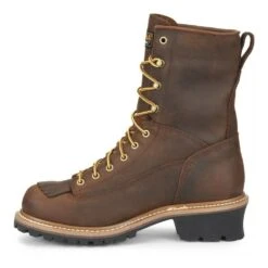 Carolina® Men's Spruce Logger 8" Waterproof Work Boots CA8824 -Ariat Boot Shop 57 d3767458 fe63 4a0f 825e d5f0a3c09ba7