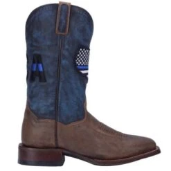 Dan Post Men's Thin Blue Line American Flag Square Toe Boots DP4515 -Ariat Boot Shop 57 f56b5e43 bddd 4088 aab5 4d79ca9e7c6c