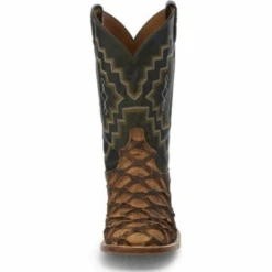 Tony Lama® Men's Leviathan Piraruca Chocolate Brown Western Boots 6082 -Ariat Boot Shop 6082 2