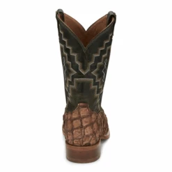 Tony Lama® Men's Leviathan Piraruca Chocolate Brown Western Boots 6082 -Ariat Boot Shop 6082 3