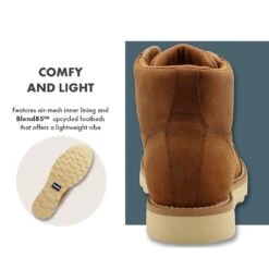 Wrangler Men's 6" Lace-Up Rugged Brown Wedge Work Boots KMQ0004 5 Wrangler Men's 6" Lace-Up Rugged Brown Wedge Work Boots KMQ0004 -Ariat Boot Shop 61xmNFqfdIL. AC UL1500