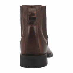 Laredo® Men's Theo Brown Round Toe Western Ankle Booties 62092 -Ariat Boot Shop 62092 3