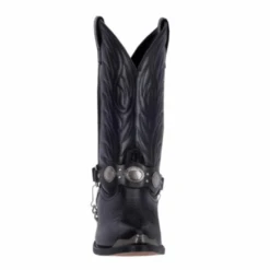 Dan Post Laredo® Men's Tallahassee Round Toe Black Western Boots 6770-BK -Ariat Boot Shop 6770 BK 6