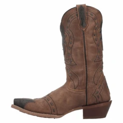 Dan Post Laredo Men's Porter Tan & Black Snip Toe Boots 68408 -Ariat Boot Shop 68408 d