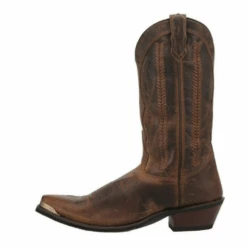 Dan Post Laredo® Men's Murphy Bucklace Distressed Tan Snip Toe Boots 68475 -Ariat Boot Shop 68475 2