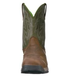 Ariat® Men's Rebar Flex Western H2O Rye Brown & Green Boots 10021485 8 Ariat® Men's Rebar Flex Western H2O Rye Brown & Green Boots 10021485 -Ariat Boot Shop Ariat 10021485 2