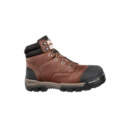 Carhartt® Men's Ground Force Peanut Oil Tan Leather Work Boots CME6355 -Ariat Boot Shop CME6355c