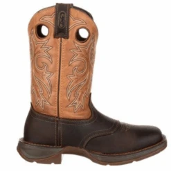 Durango® Men's Western 11" Brown & Tan Saddle Square Toe Boots DB4442 8 Durango® Men's Western 11" Brown & Tan Saddle Square Toe Boots DB4442 -Ariat Boot Shop DB4442c