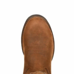 Durango® Men's 12" Western Coyote Brown Waterproof Boots DDB0163 -Ariat Boot Shop DDB0163 5