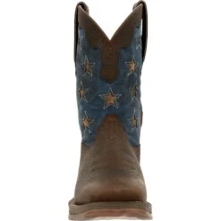 Durango Men's Rebel Vintage Flag Dark Brown Western Boots DDB0328 13 Durango Men's Rebel Vintage Flag Dark Brown Western Boots DDB0328 -Ariat Boot Shop DDB0328 front
