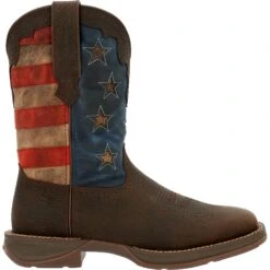 Durango Men's Rebel Vintage Flag Dark Brown Western Boots DDB0328 10 Durango Men's Rebel Vintage Flag Dark Brown Western Boots DDB0328 -Ariat Boot Shop DDB0328 profile