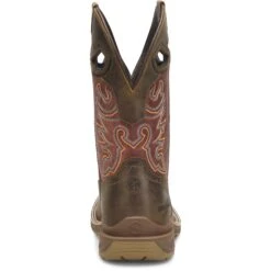 Double H Men's Phantom Rider Alridge 11" Square Toe Brown Boots DH5369 -Ariat Boot Shop DH5369 Heel